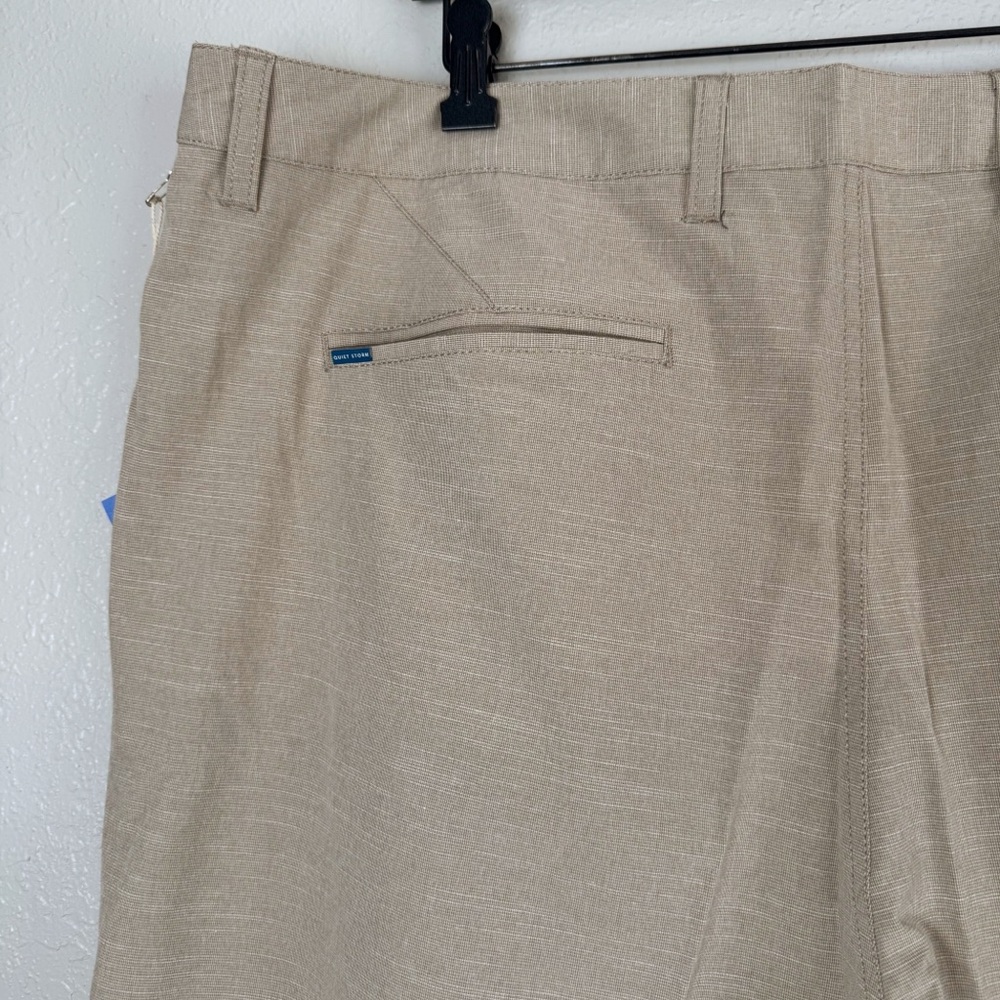 NWT Quiet Storm Surf Shop The hybrid khaki heather shorts big and tall 42 - Picture 6 of 10